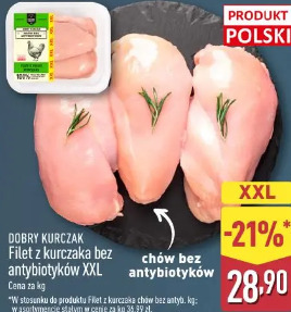 Dobry kurczak Filet z kurczaka bez antybiotyków XXL