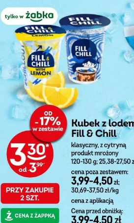 Fill & Chill kubek z lodem