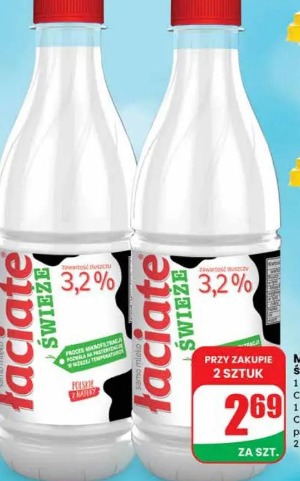 Mleko spożywcze świeże 3,2% łaciate