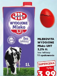 Mlekovita Wydajne Mleko UHT 3,2% tł. bez laktozy