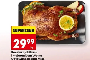 Kaczka z jabłkami i majerankiem Wolno Gotowane Kraina Mięs