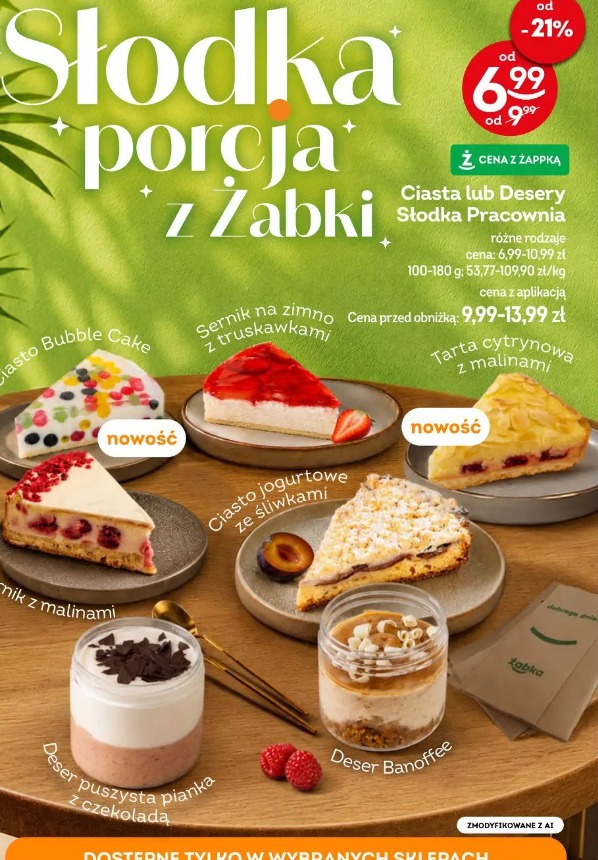 Ciasta lub Desery Słodka Pracownia