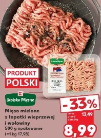 Mięso mielone z łopatki wieprzowej i wołowiny