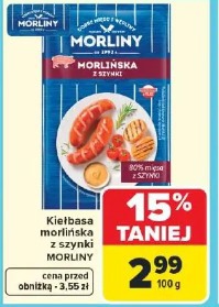 Kiełbasa morlińska z szynki MORLINY