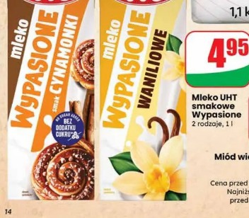 Mleko UHT smakowe Wypasione