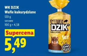 Wk Dzik Wafle kukurydziane