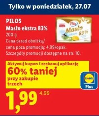 Pilos Masło ekstra 83%