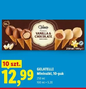 Gelatelli Minirożki, 10-pak
