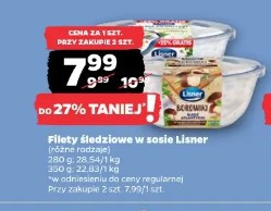 Filety śledziowe w sosie Lisner