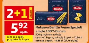 Makaron Barilla Forme Speciali z mąki 100% Durum