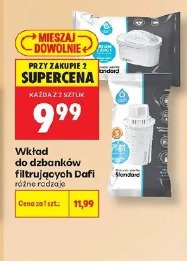 Wkład do dzbanków filtrujących Dafi