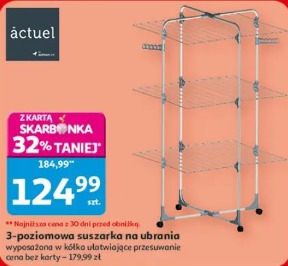 Actuel 3-poziomowa suszarka na ubrania