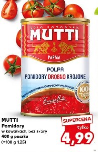 Mutti Pomidory w kawałkach, bez skóry