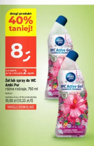 Żel lub spray do WC Ambi Pur