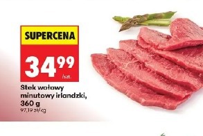 Stek wołowy minutowy irlandzki