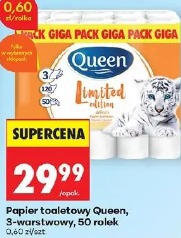 Queen papier toaletowy 3-warstwowy