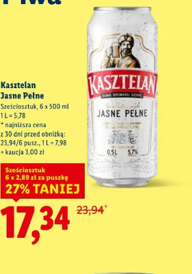 Kasztelan Jasne Pełne
