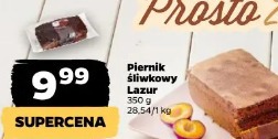 Piernik śliwkowy Lazur