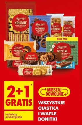 Wszystkie ciastka i wafle Bonitki