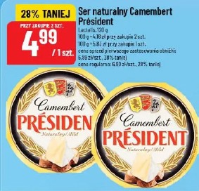 Ser naturalny Camembert Président