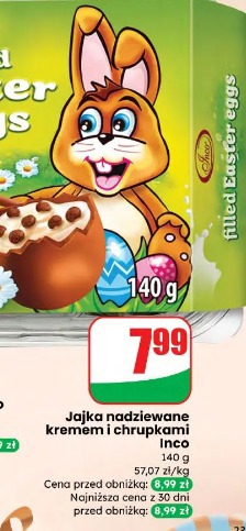 Jajka nadziewane kremem i chrupkami Inco