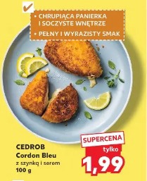 Cedrob Cordon Bleu z szynką i serem