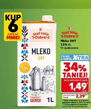 Mleko UHT Stąd takie Dobre!