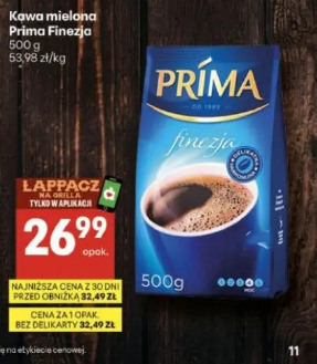 Kawa mielona Prima Finezja
