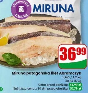 Miruna patagońska filet Abramczyk