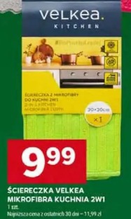 Ściereczka Velkea mikrofibra kuchnia 2w1