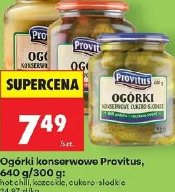Ogórki konserwowe Provitus
