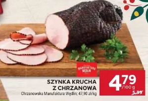 Szynka krucha z Chrzanowa Chrzanowska Manufaktura Wędlin