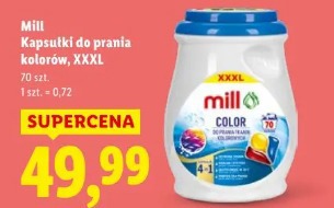 Mill Kapsułki do prania kolorów, XXXL