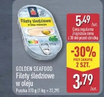 Golden Seafood Filety śledziowe w oleju