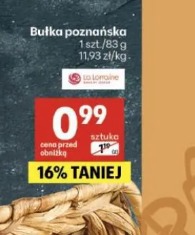 Bułka poznańska La Lorraine