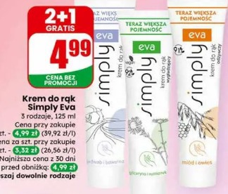 Krem do rąk Simply Eva