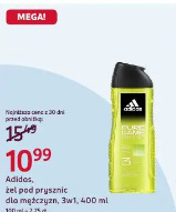 Adidas, żel pod prysznic dla mężczyzn, 3w1