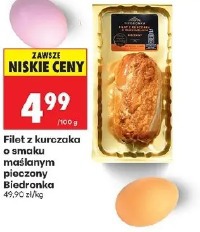 Filet z kurczaka o smaku maślanym pieczony Biedronka