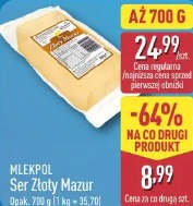 MLEKPOL Ser Złoty Mazur