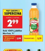Sok 100% jabłko Hortex