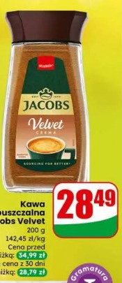 Kawa rozpuszczalna Jacobs Velvet