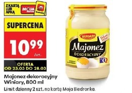 Majonez dekoracyjny Winiary