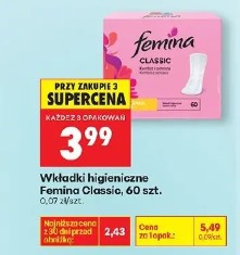 Wkładki higieniczne Femina Classic
