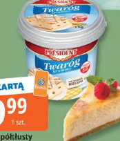 Twaróg półtłusty Président