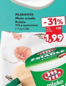 Mlekovita Mleko zsiadłe Polskie