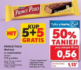 Prince Polo Wafelek w czekoladzie classic