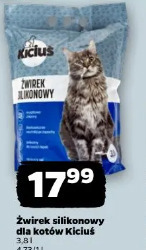 Żwirek silikonowy dla kotów Kiciuś