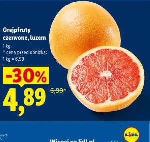 Grejpfruty czerwone