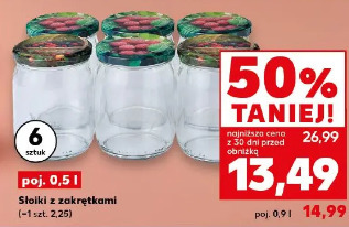 Słoiki z zakrętkami