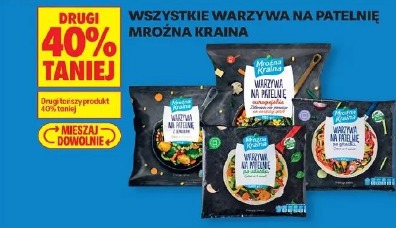 Wszystkie warzywa na patelnię Mrożona Kraina